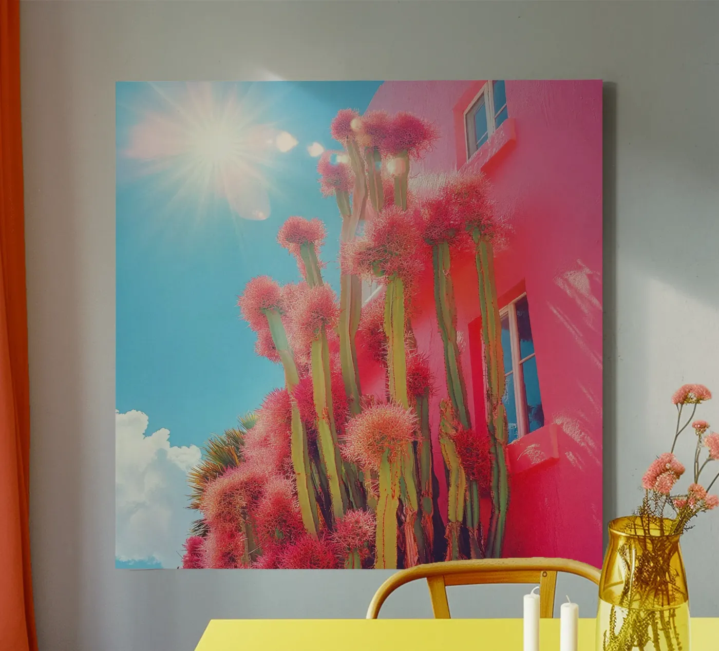 55 tela da Pink California | Affiches & Posters
