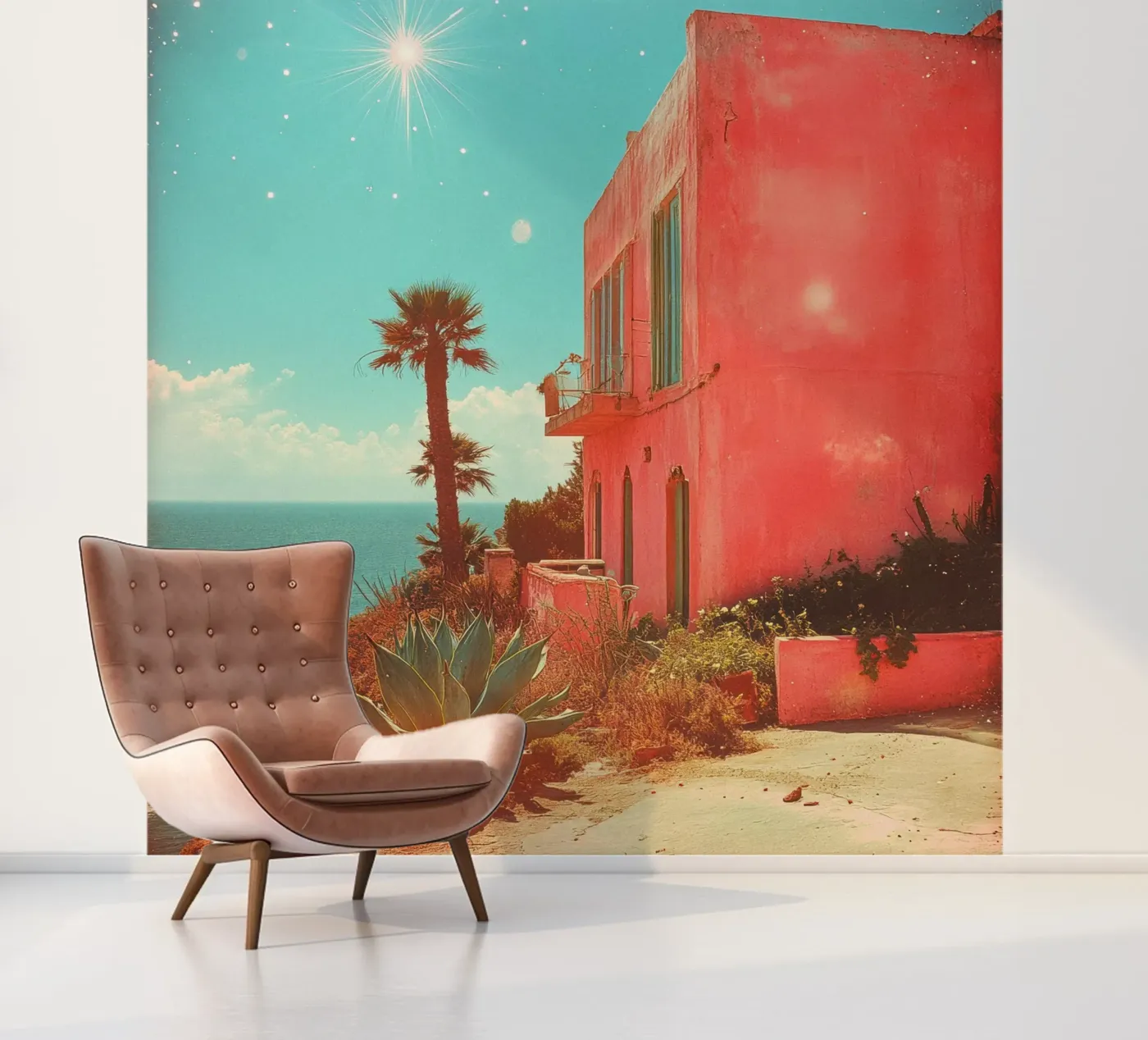 56 fotobehang van Pink California | Affiches & Posters