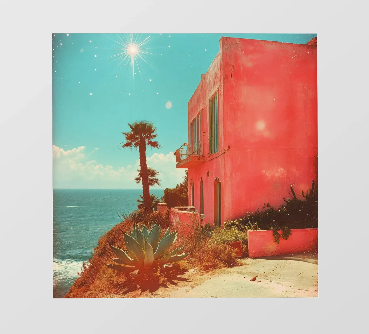 56 fotobehang van Pink California | Affiches & Posters
