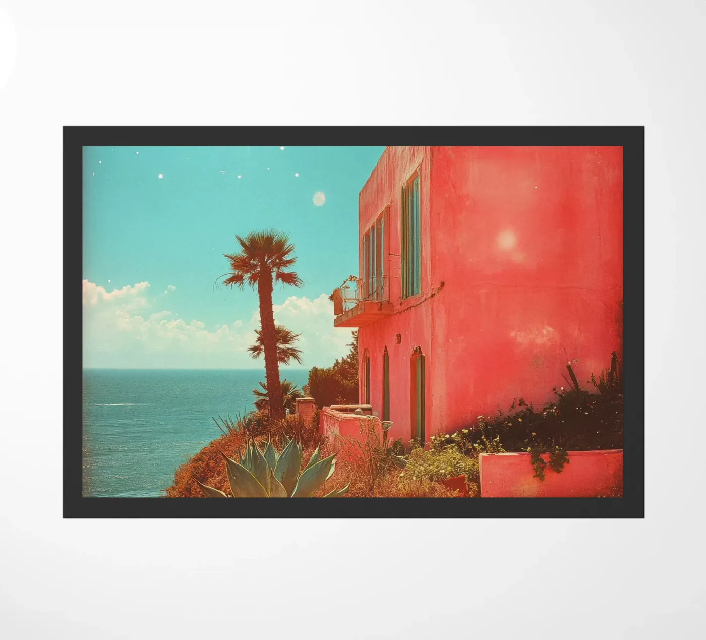 56 deurmat van Pink California | Affiches & Posters