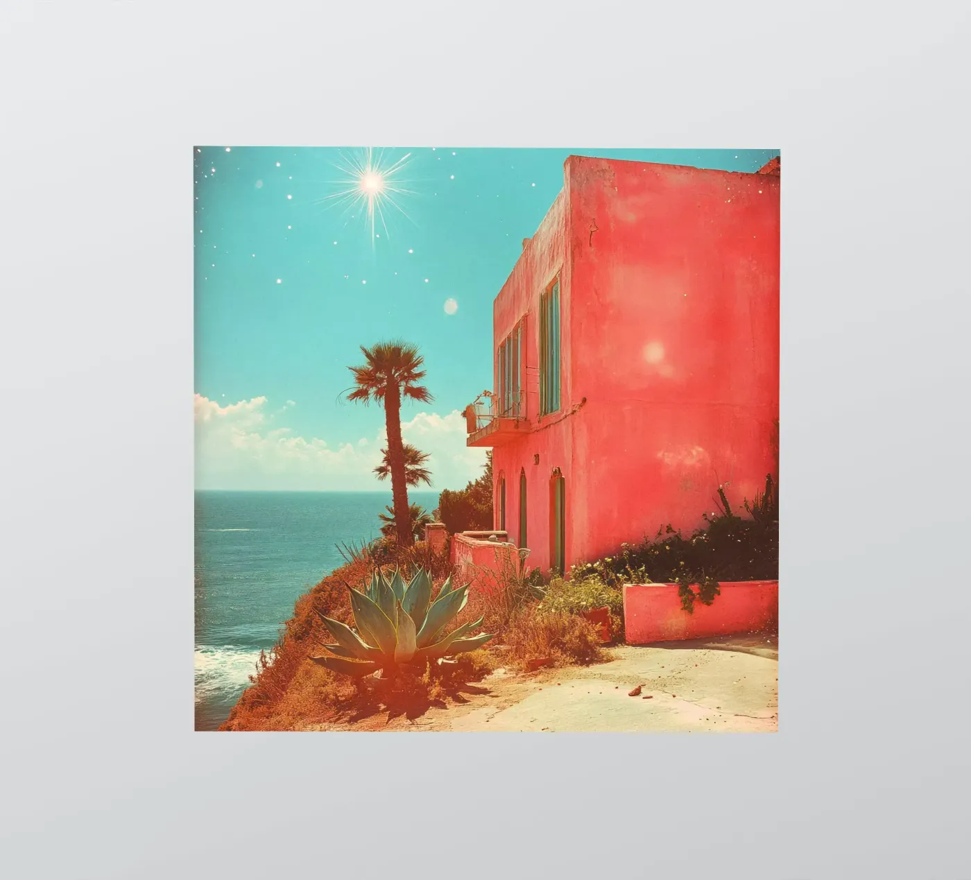 56 sticker van Pink California | Affiches & Posters