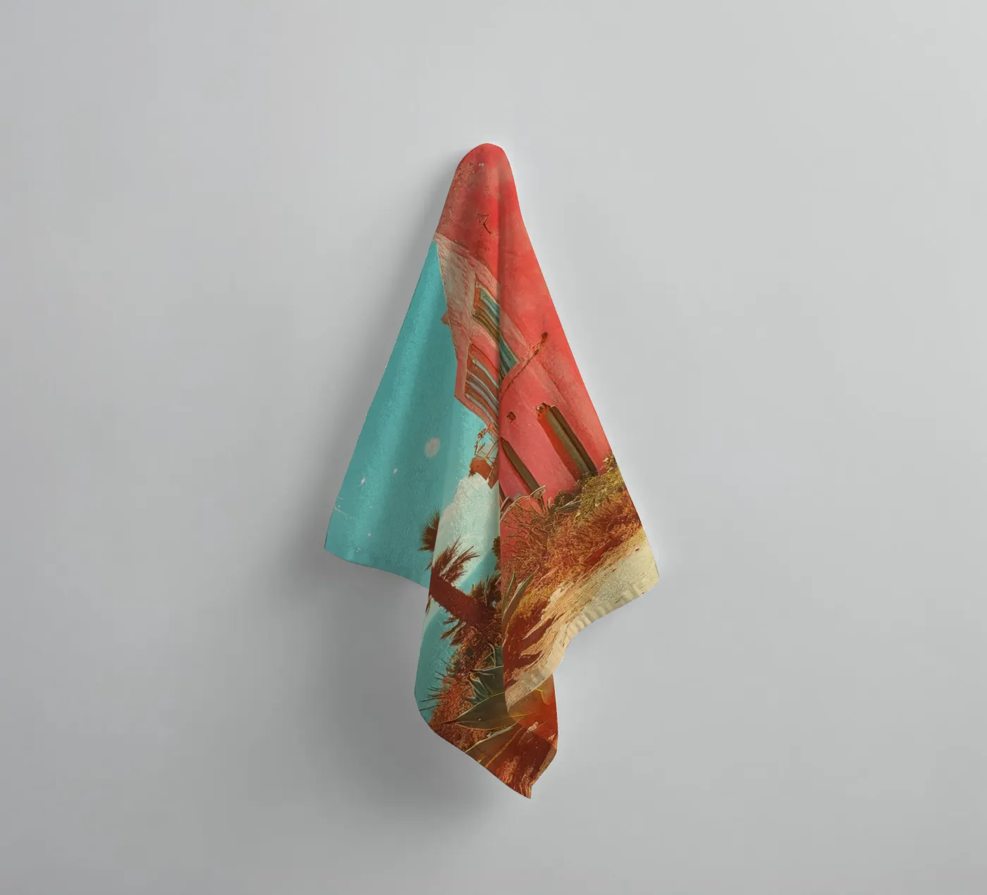 56 badhanddoek van Pink California | Affiches & Posters