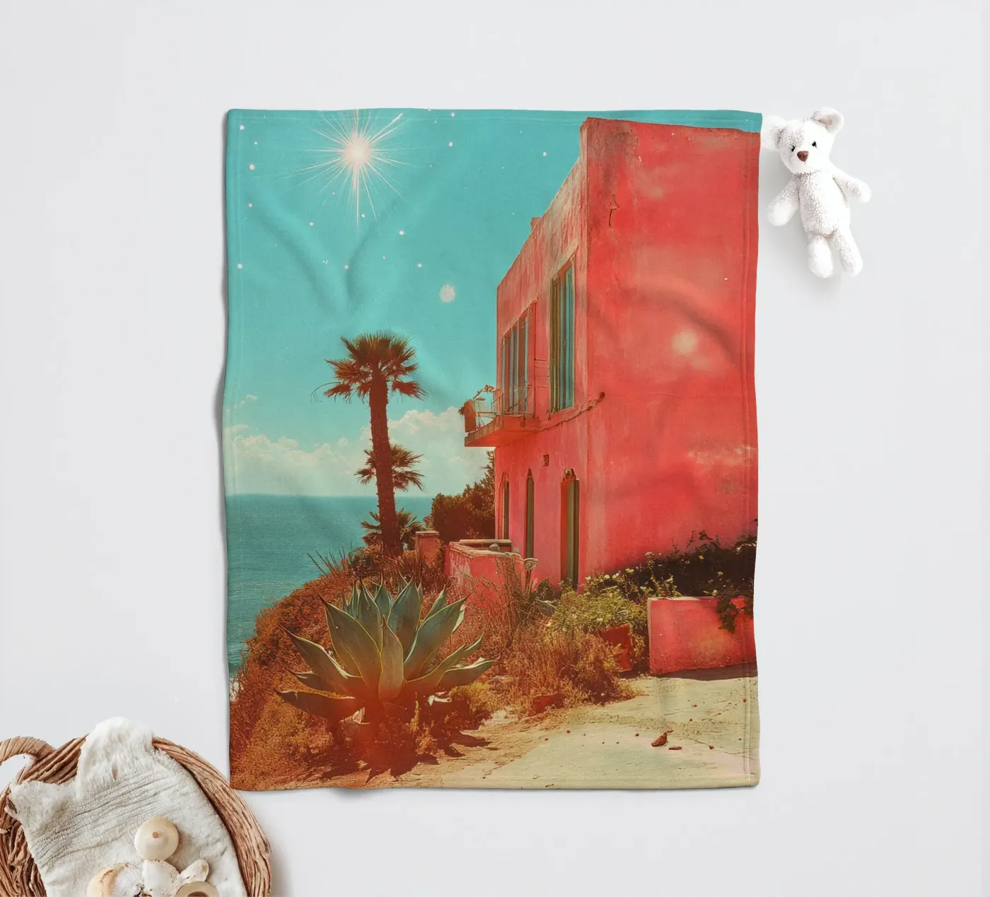 56 fleece blanket by Pink California | Affiches & Posters