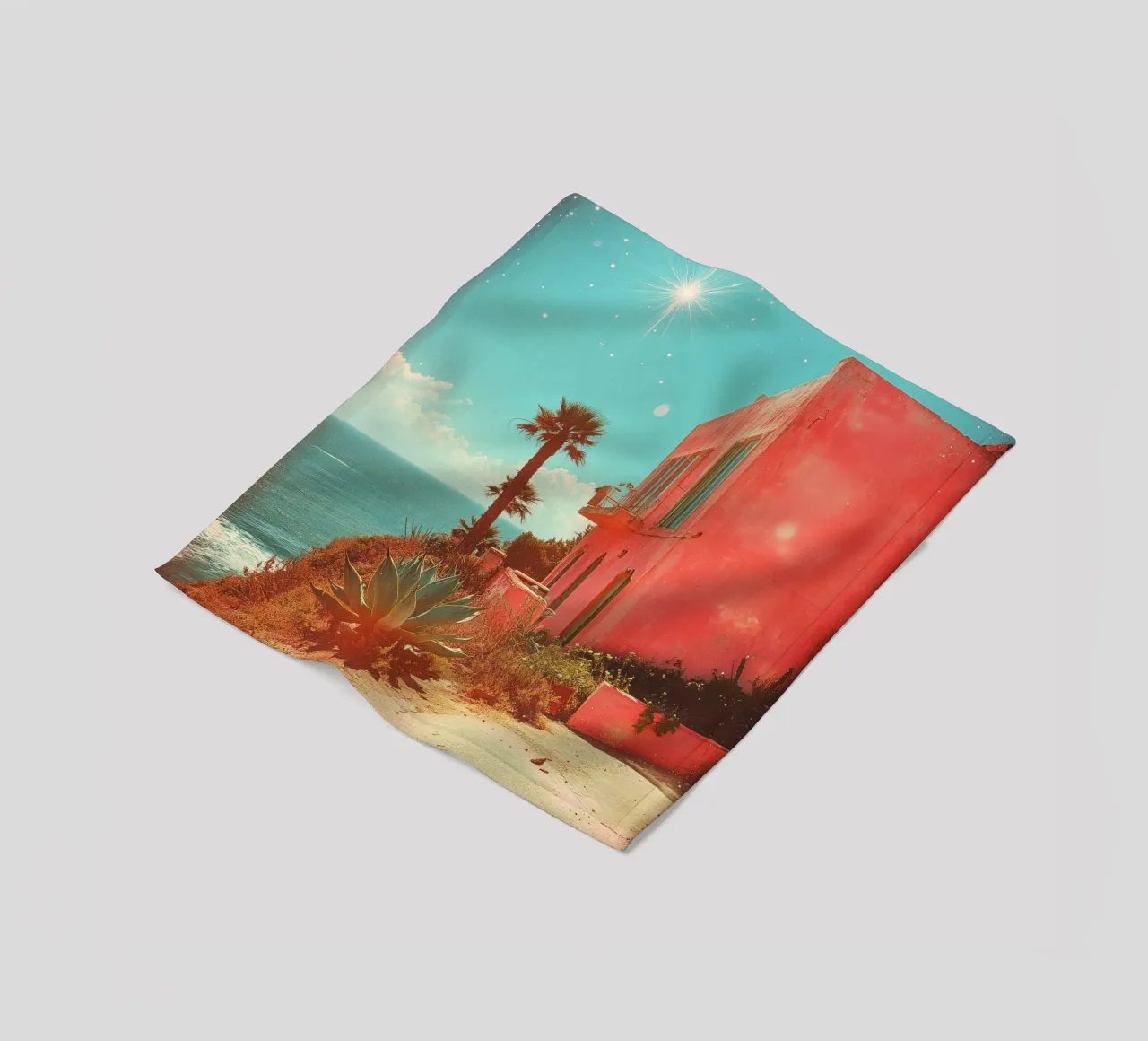 56 coperta in pile da Pink California | Affiches & Posters