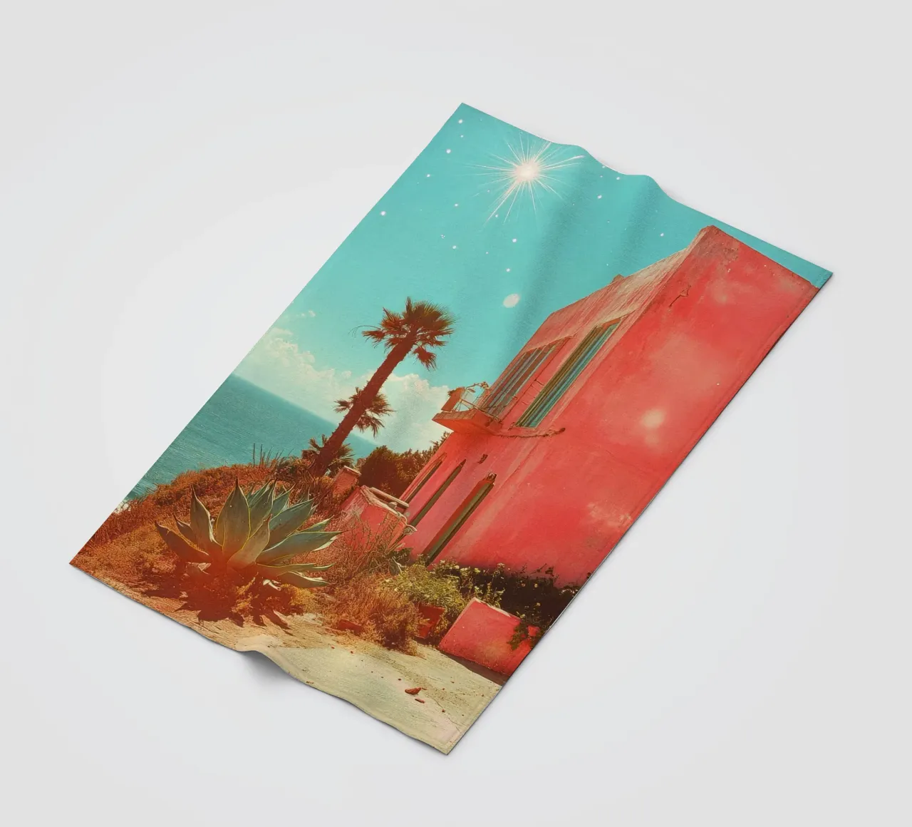 56 coperta in pile da Pink California | Affiches & Posters