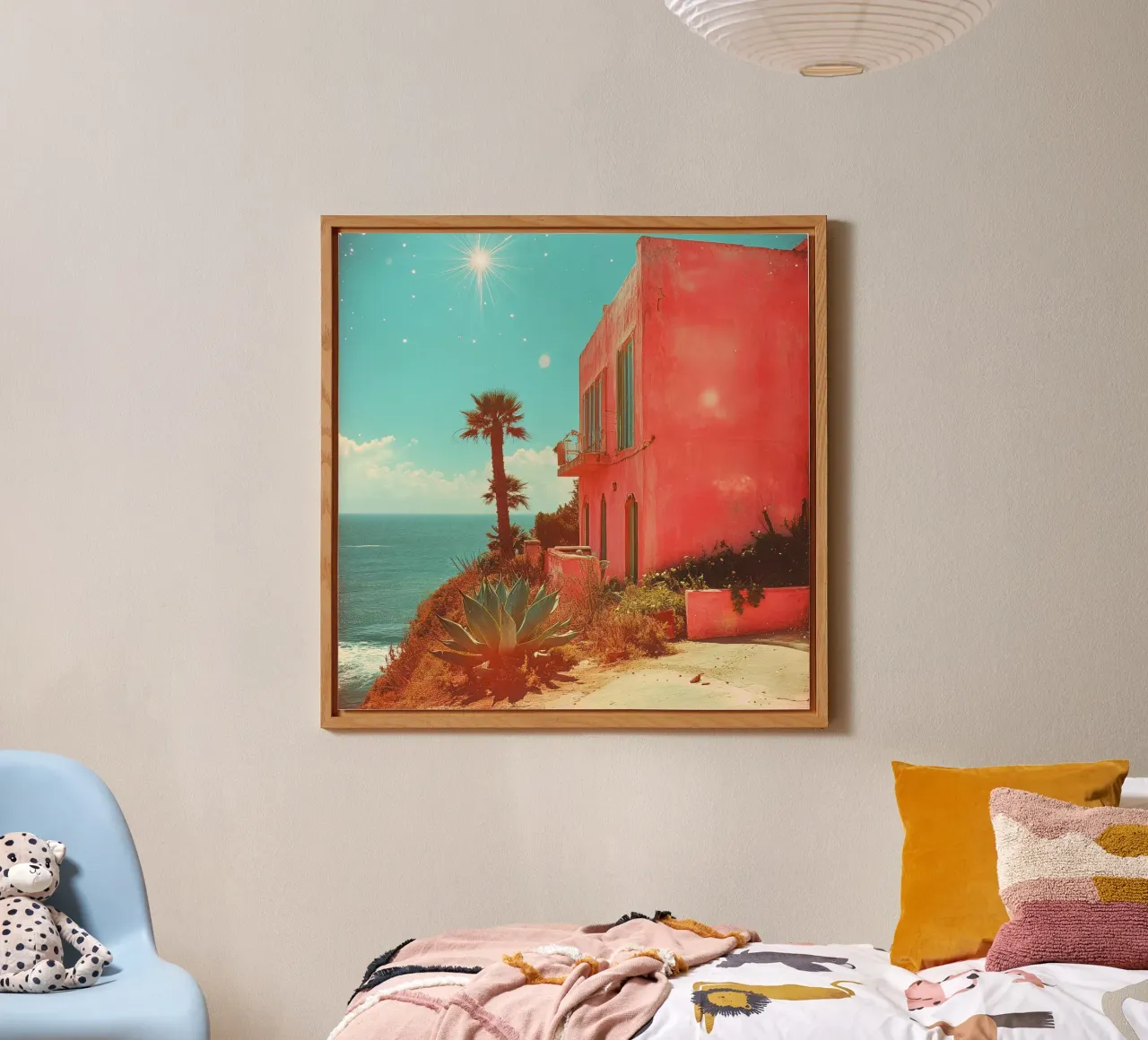 56 alluminio dibond da Pink California | Affiches & Posters