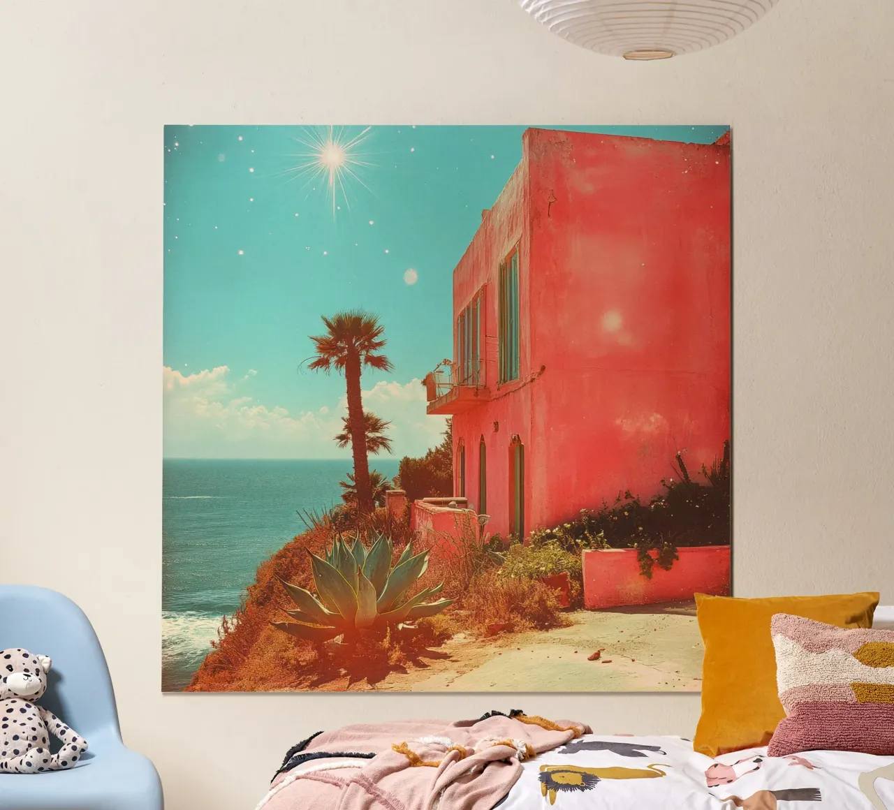 56 carta hahnemühle da Pink California | Affiches & Posters