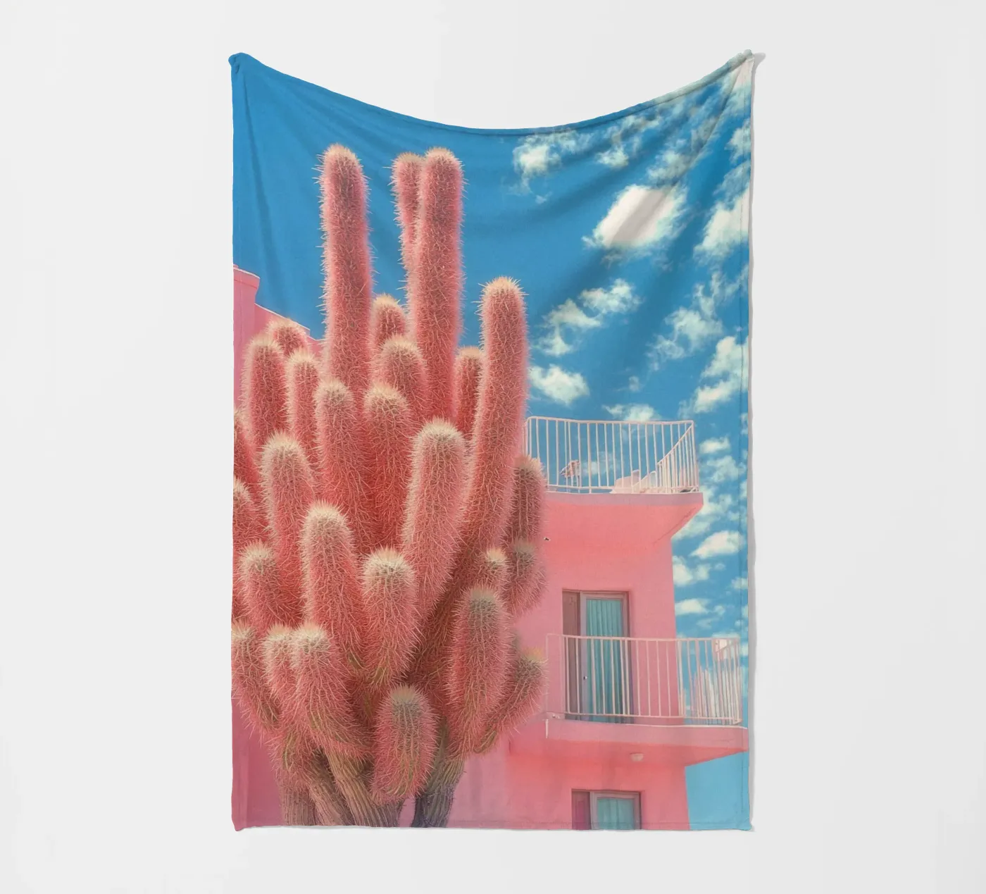57 coperta in pile da Pink California | Affiches & Posters