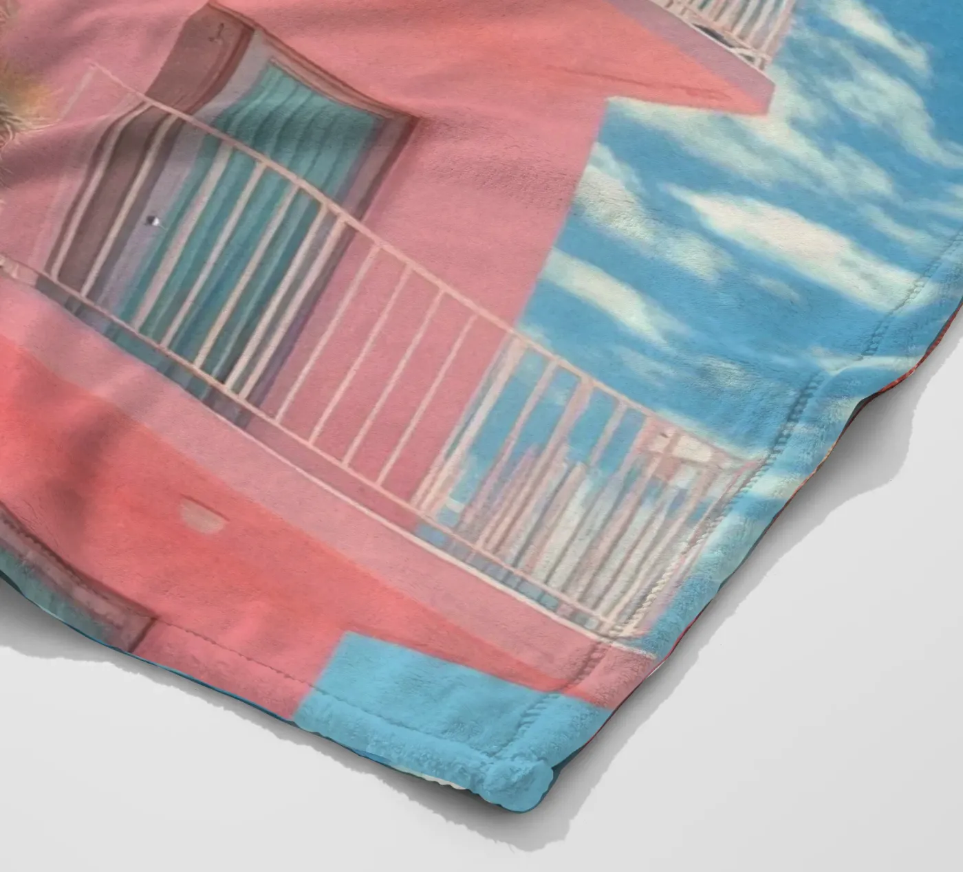 57 Fleecedecke von Pink California | Affiches & Posters