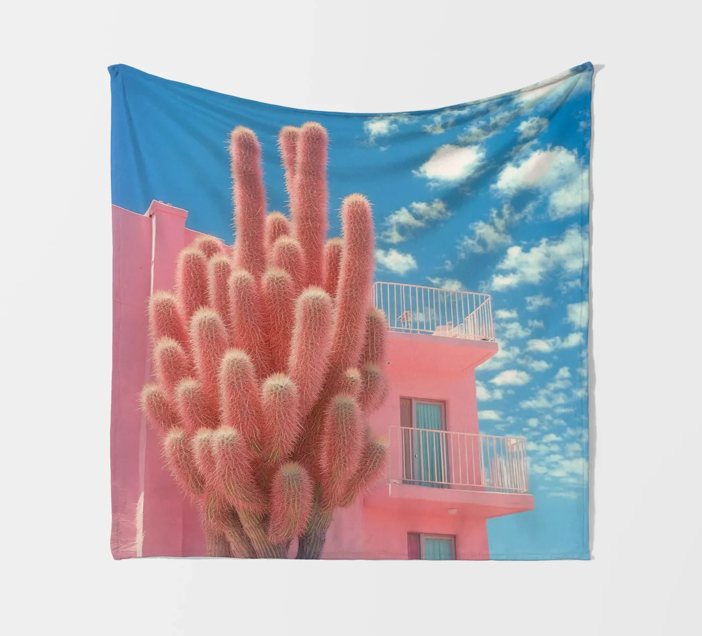 57 coperta in pile da Pink California | Affiches & Posters