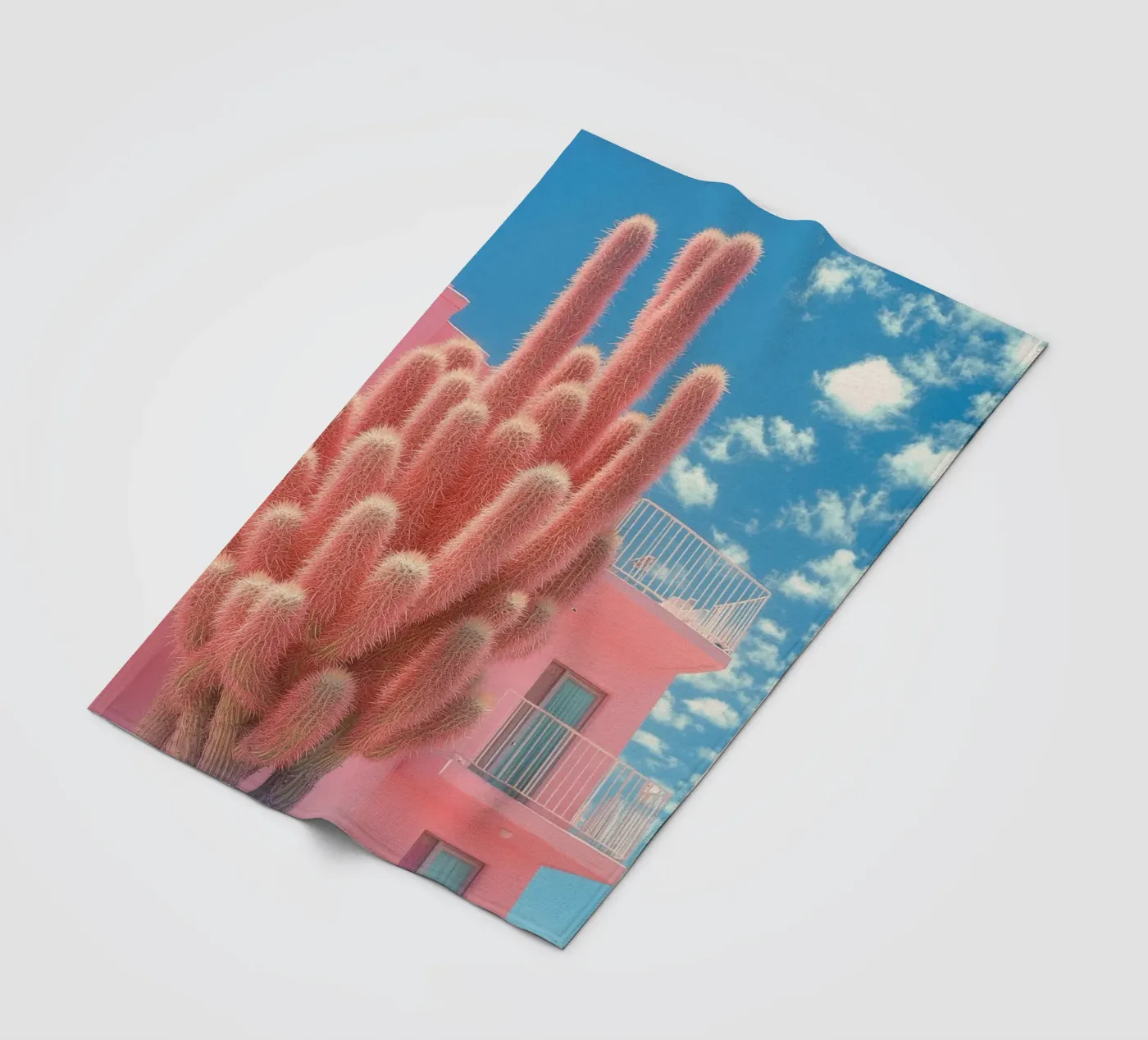 57 Fleecedecke von Pink California | Affiches & Posters
