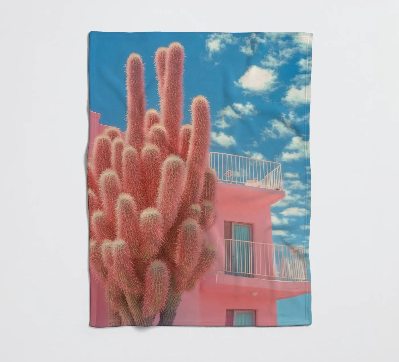 57 coperta in pile da Pink California | Affiches & Posters