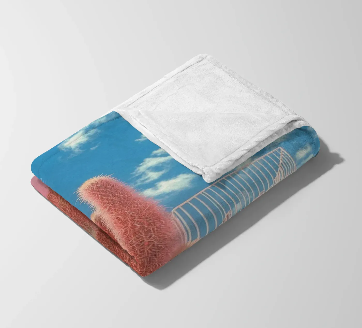 57 coperta in pile da Pink California | Affiches & Posters