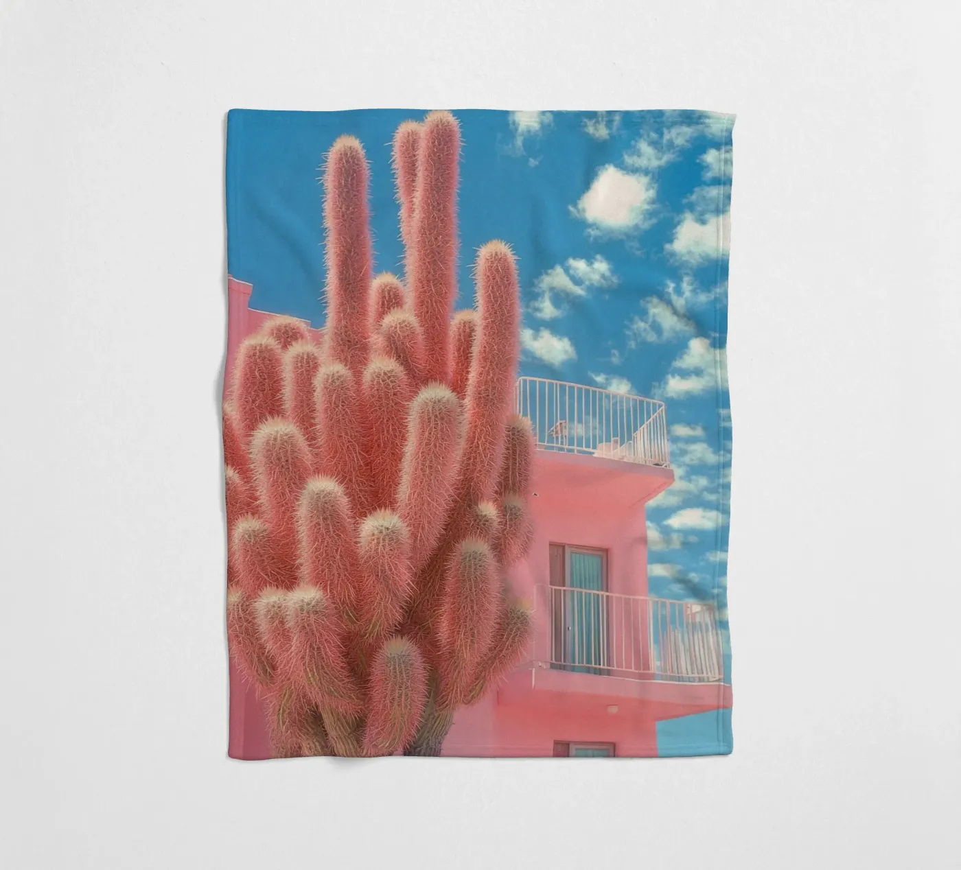 57 Fleecedecke von Pink California | Affiches & Posters