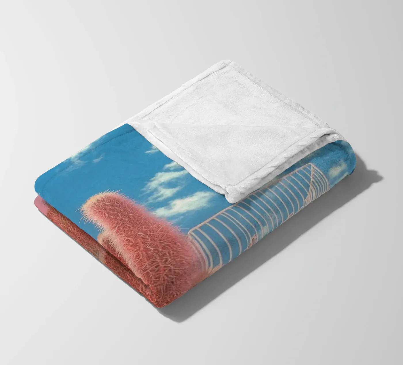 57 Fleecedecke von Pink California | Affiches & Posters