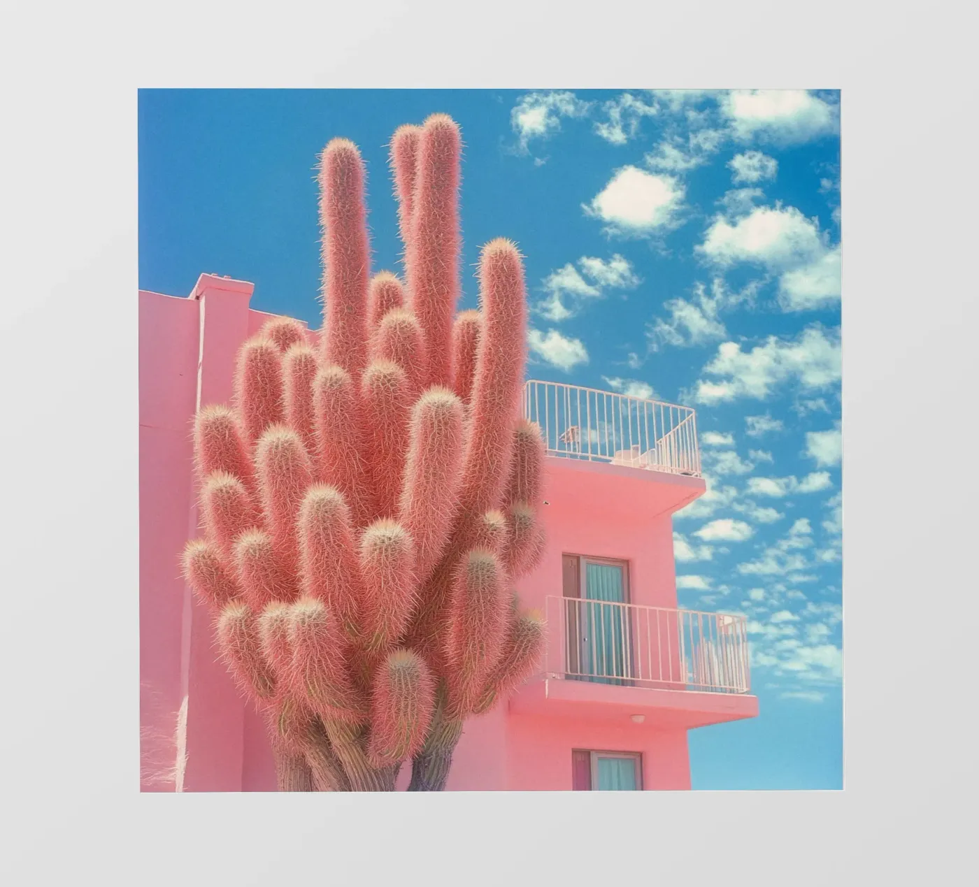 57 fotobehang van Pink California | Affiches & Posters