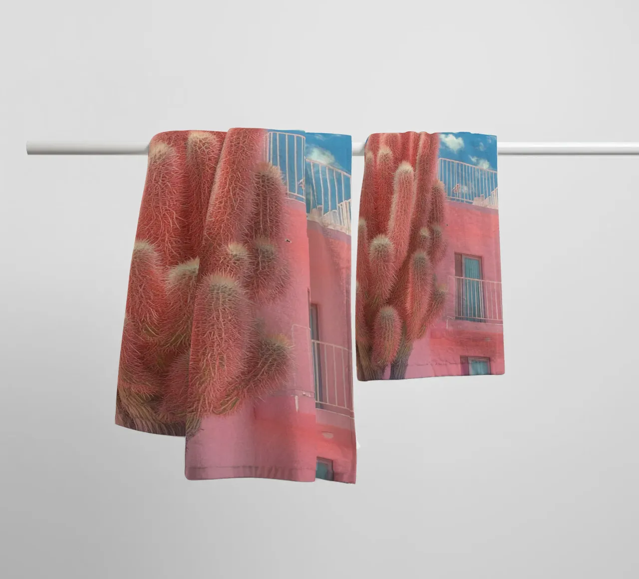 57 asciugamano da bagno da Pink California | Affiches & Posters
