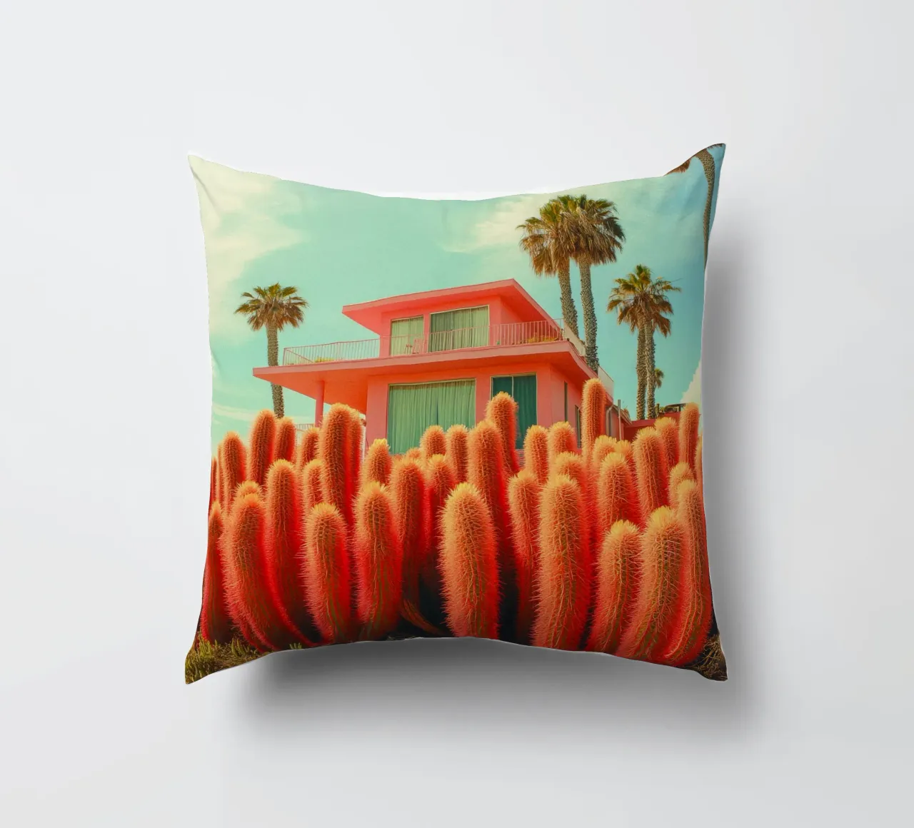 58 cuscino da Pink California | Affiches & Posters