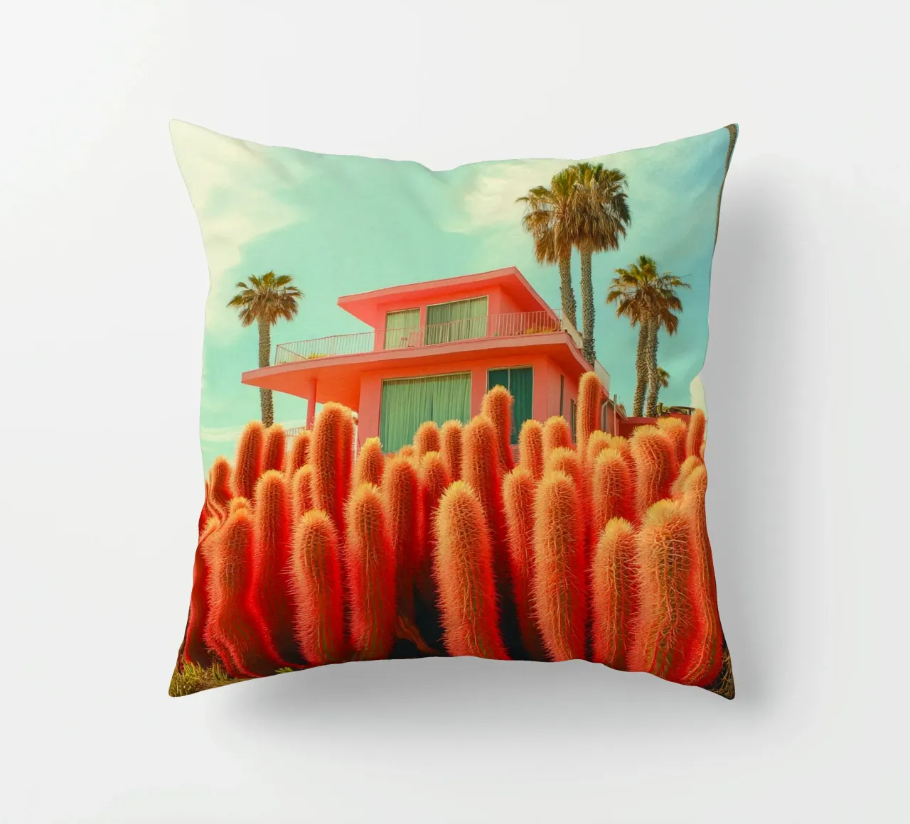58 cuscino da Pink California | Affiches & Posters