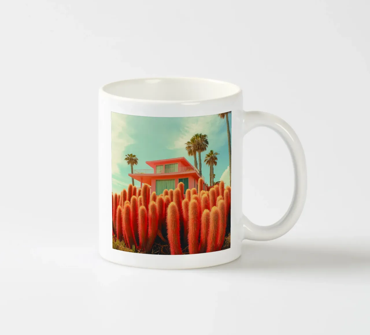 58 tazza in ceramica da Pink California | Affiches & Posters