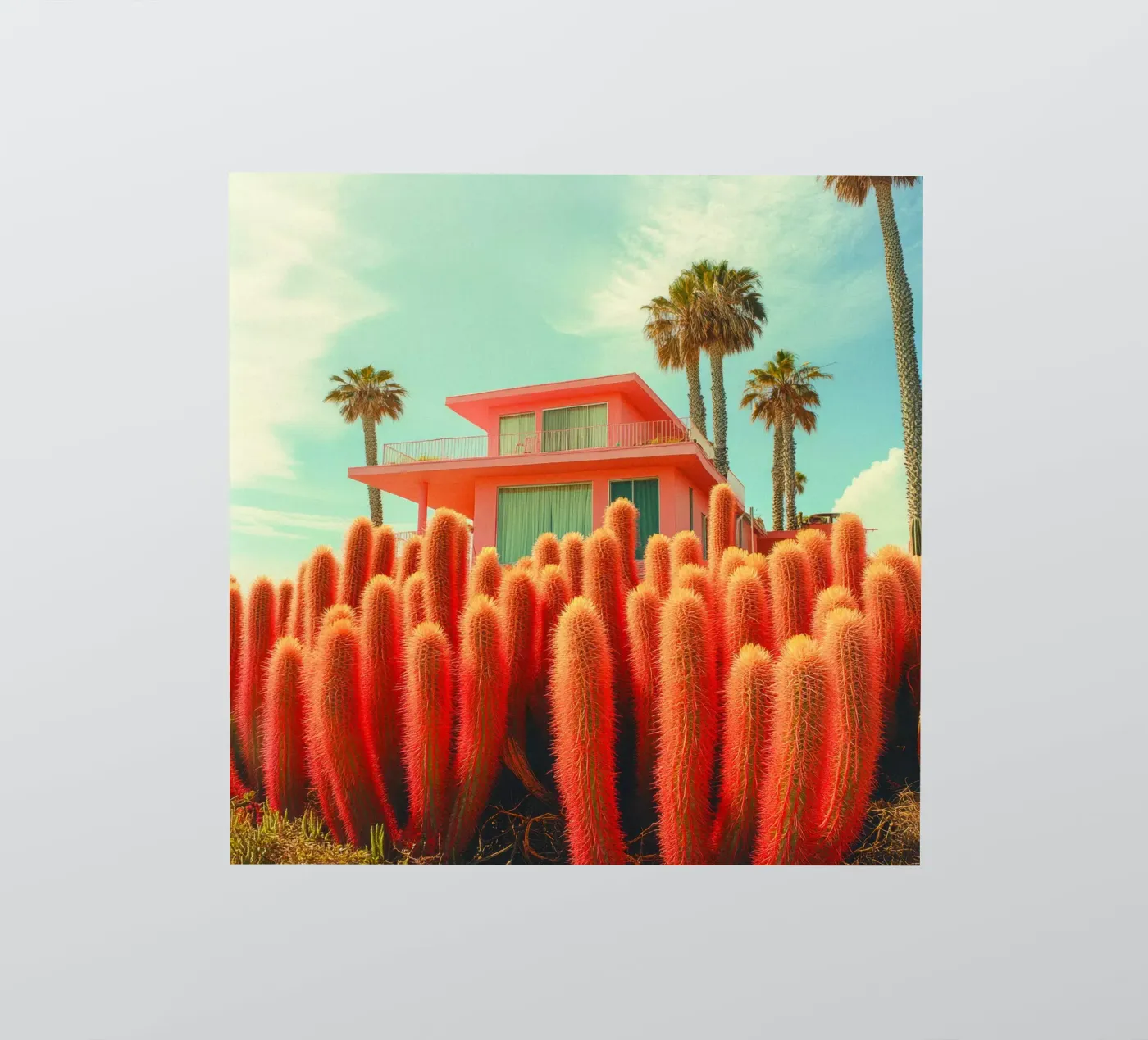 58 sticker van Pink California | Affiches & Posters