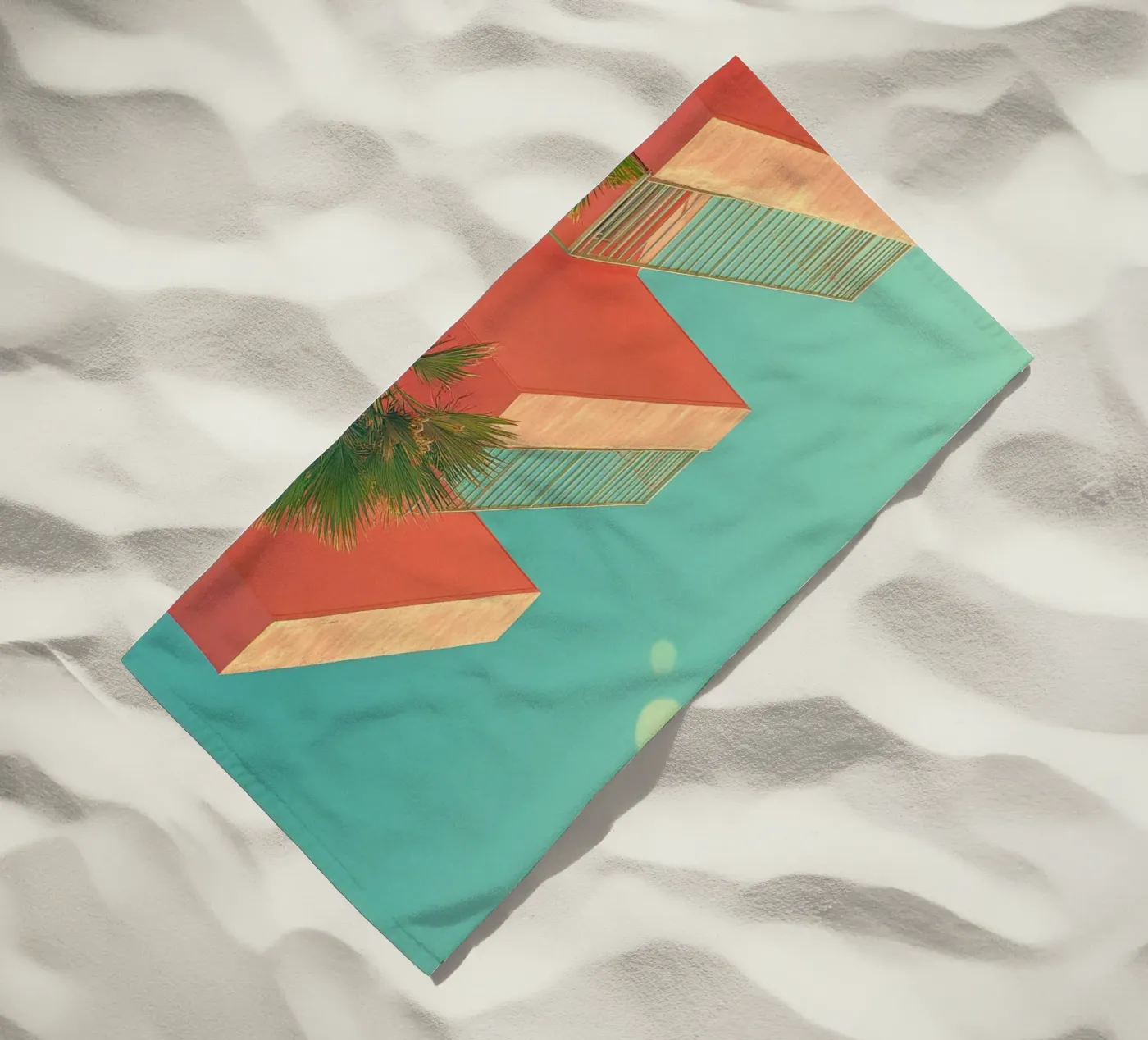 59 strandhanddoek van Pink California | Affiches & Posters