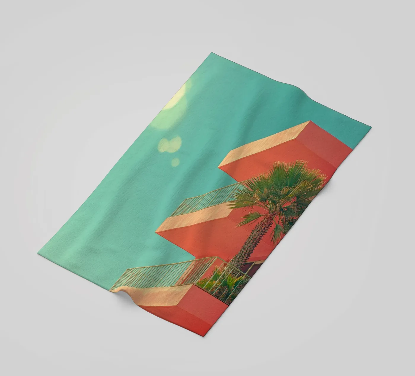 59 strandhanddoek van Pink California | Affiches & Posters