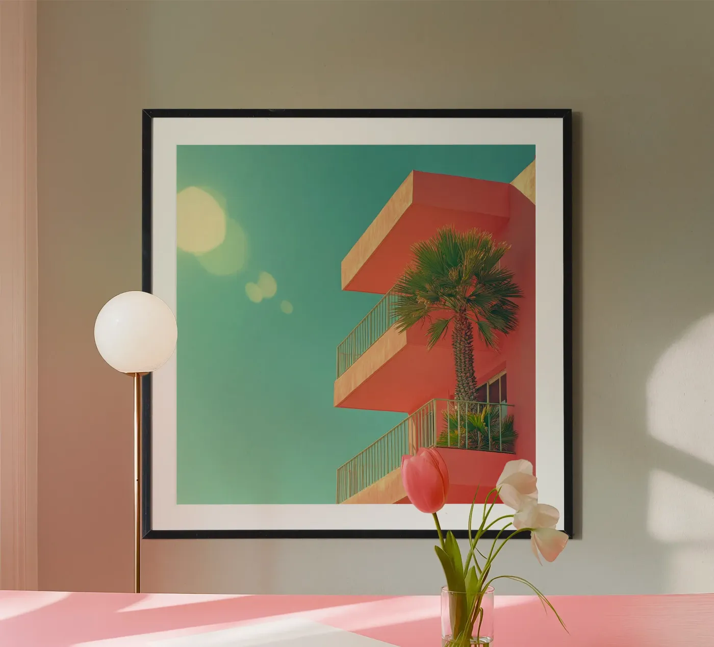 59 Poster von Pink California | Affiches & Posters