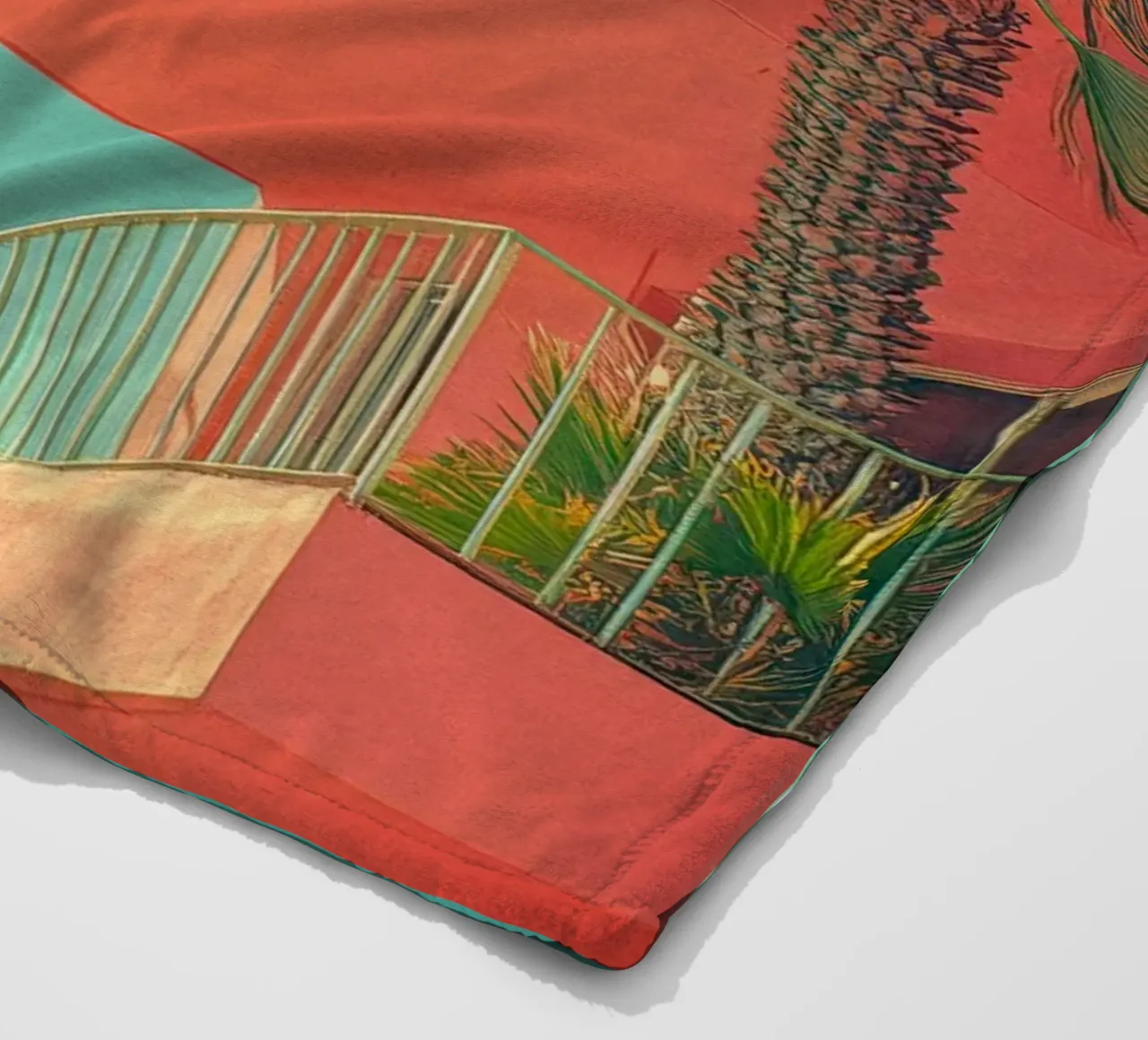 59 fleecedeken van Pink California | Affiches & Posters