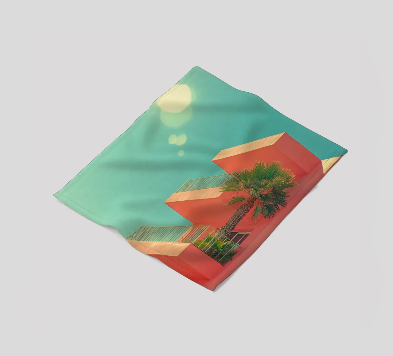 59 fleecedeken van Pink California | Affiches & Posters