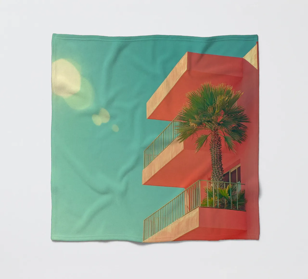 59 fleecedeken van Pink California | Affiches & Posters