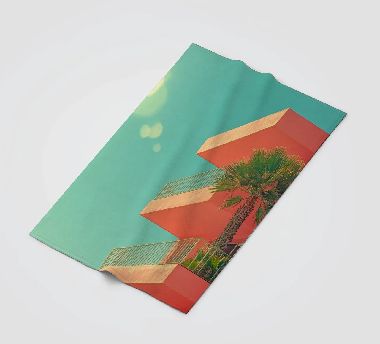 59 fleecedeken van Pink California | Affiches & Posters