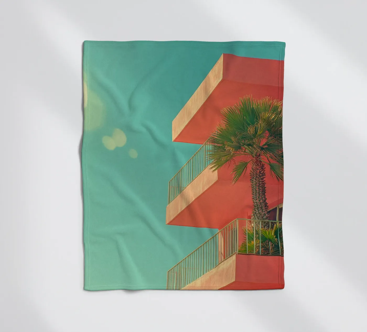 59 fleecedeken van Pink California | Affiches & Posters