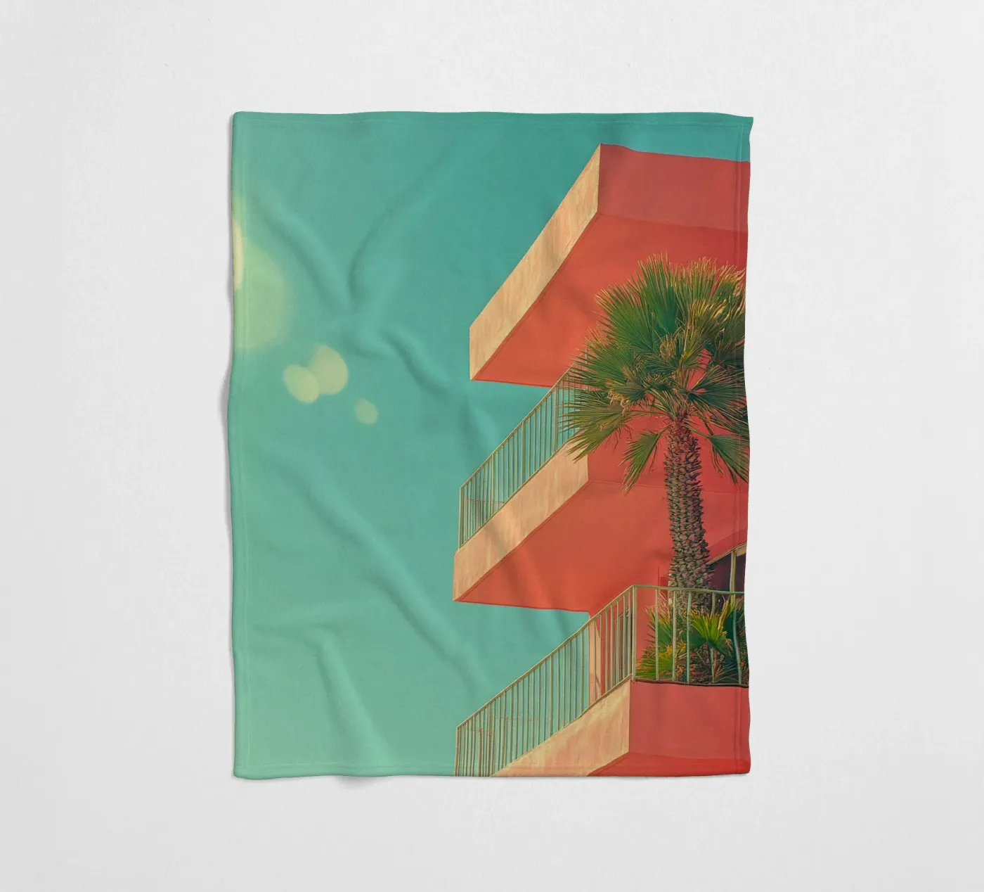 59 fleecedeken van Pink California | Affiches & Posters