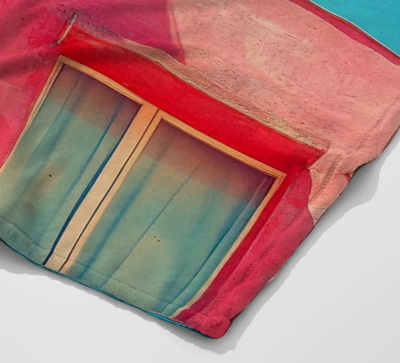 60 fleecedeken van Pink California | Affiches & Posters