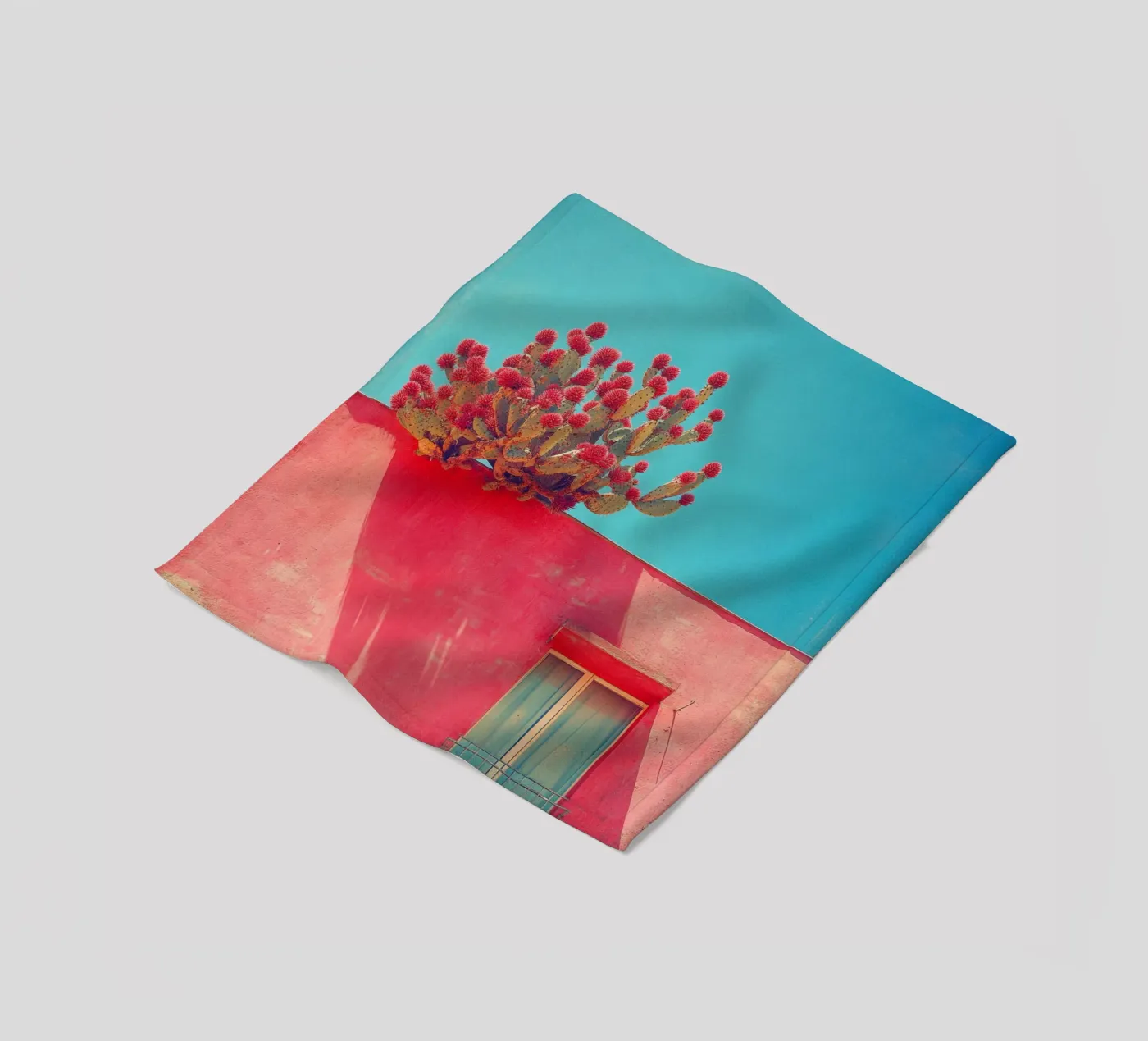 60 fleecedeken van Pink California | Affiches & Posters