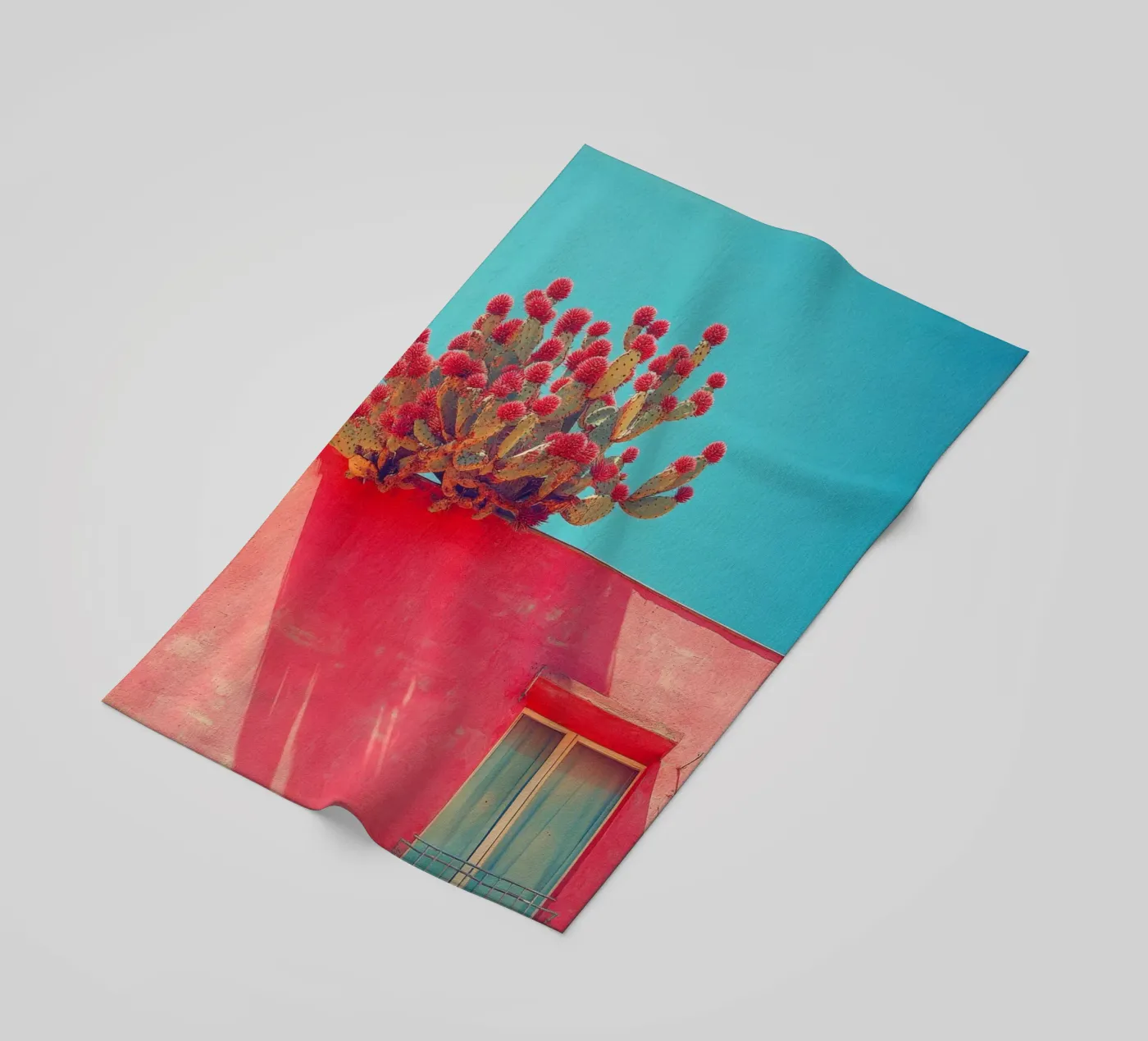 60 strandhanddoek van Pink California | Affiches & Posters