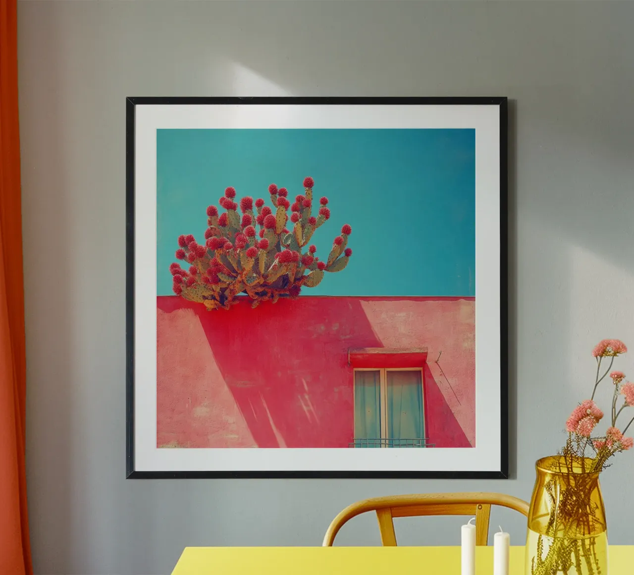 60 carta hahnemühle da Pink California | Affiches & Posters