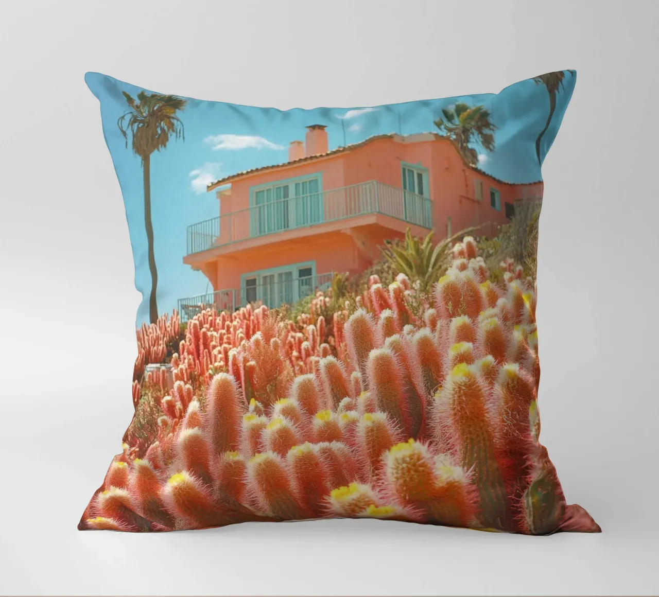 61 cuscino da Pink California | Affiches & Posters