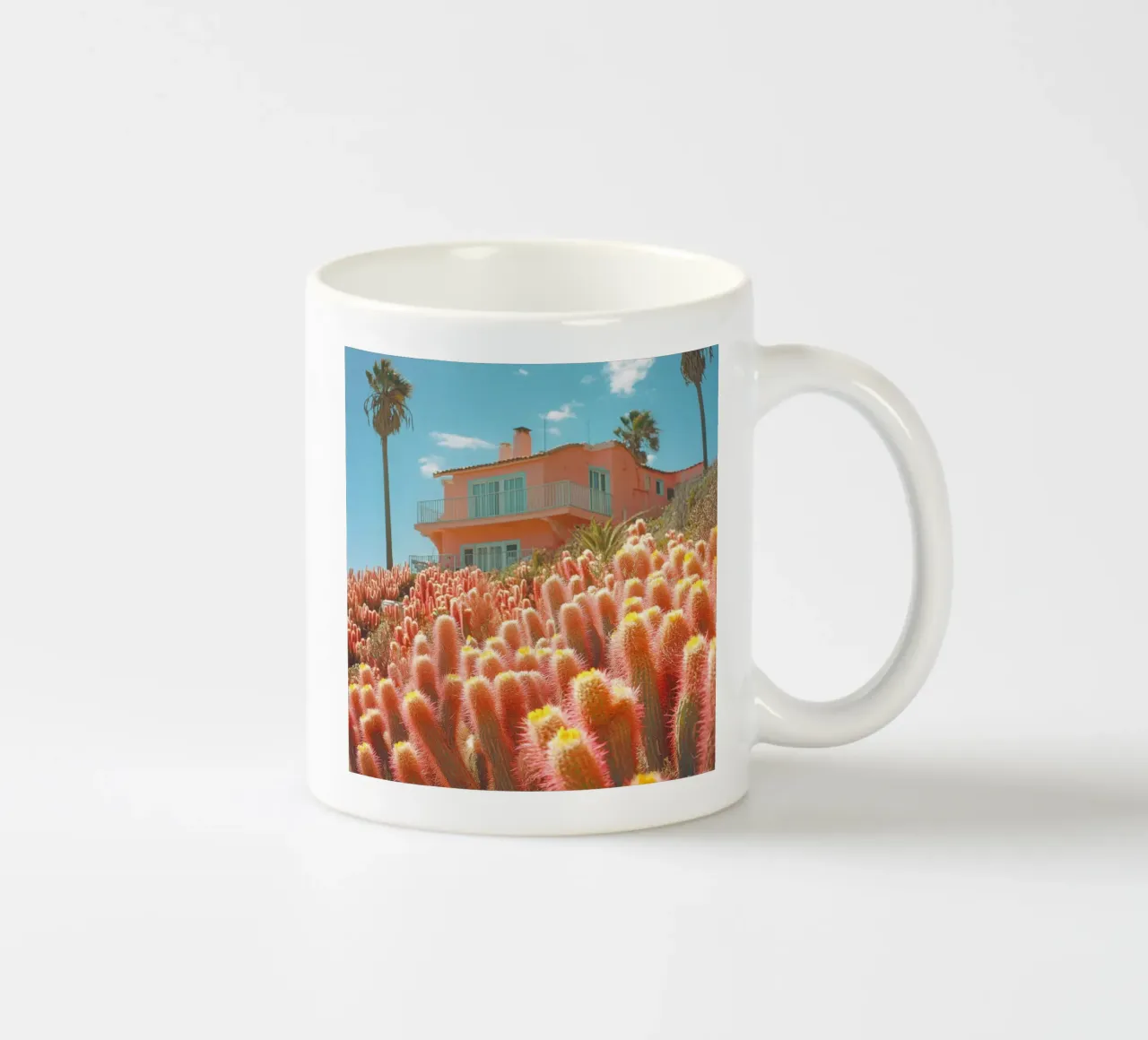 61 tazza in ceramica da Pink California | Affiches & Posters
