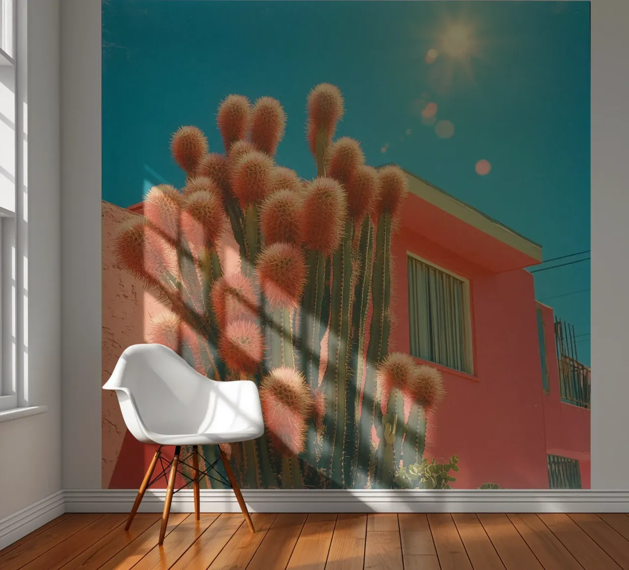 63 fotobehang van Pink California | Affiches & Posters