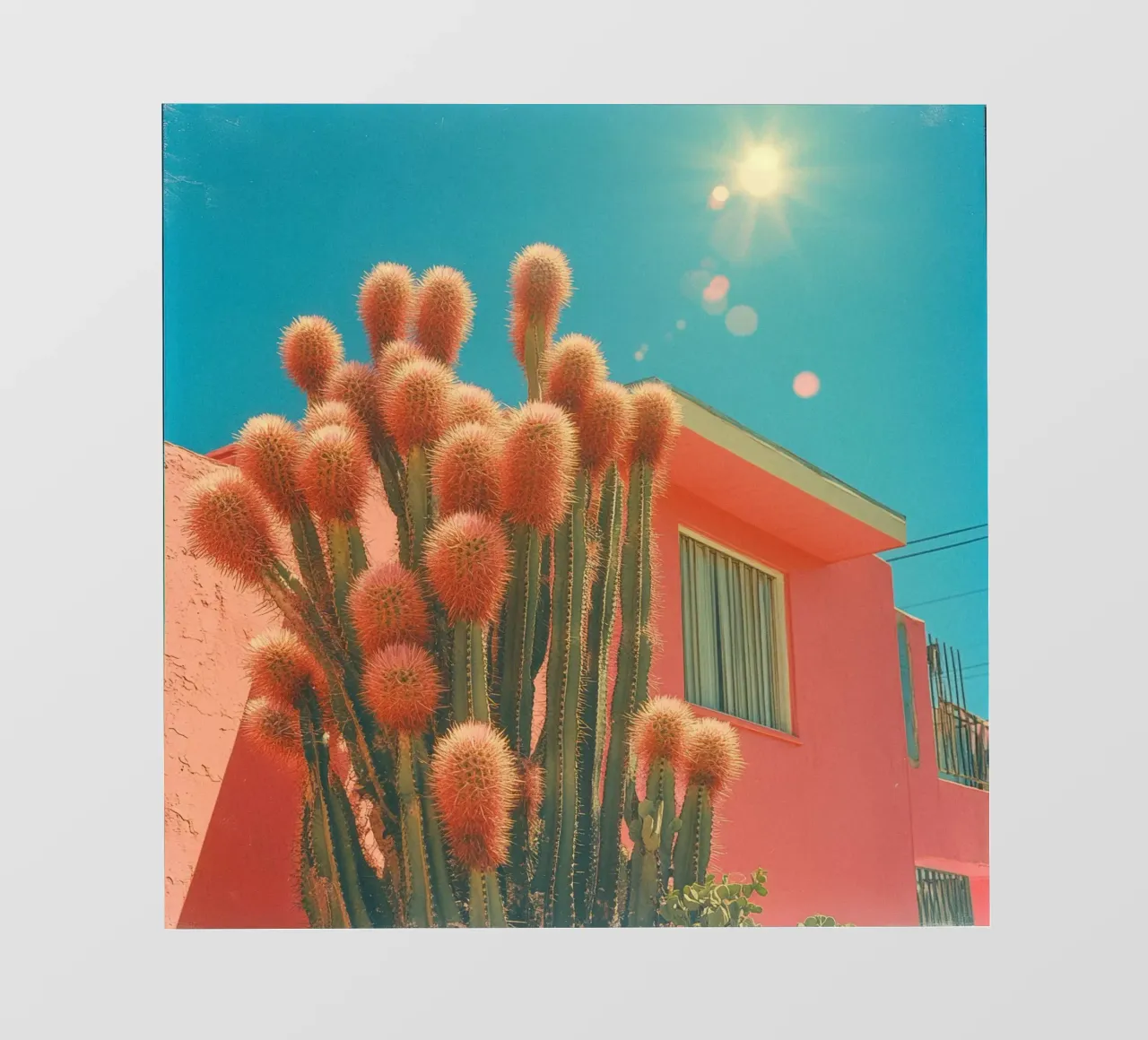 63 fotobehang van Pink California | Affiches & Posters