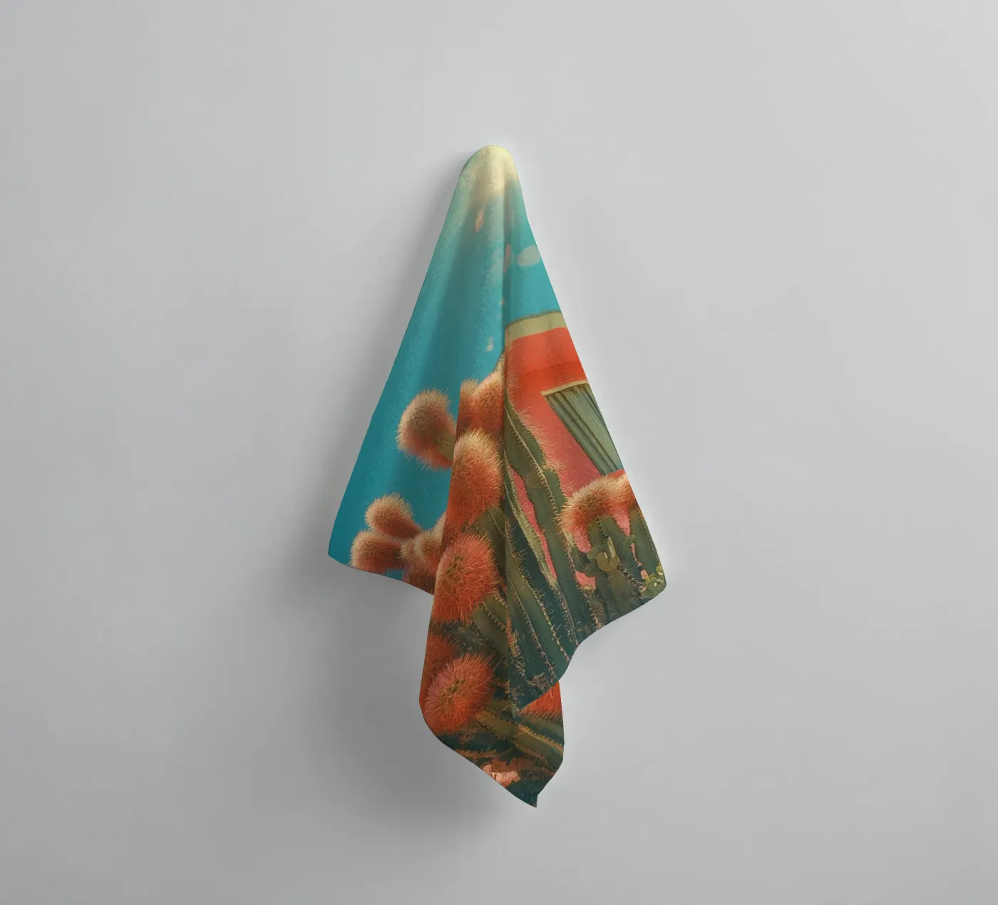 63 badhanddoek van Pink California | Affiches & Posters