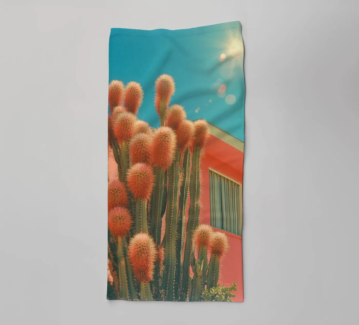 63 badhanddoek van Pink California | Affiches & Posters