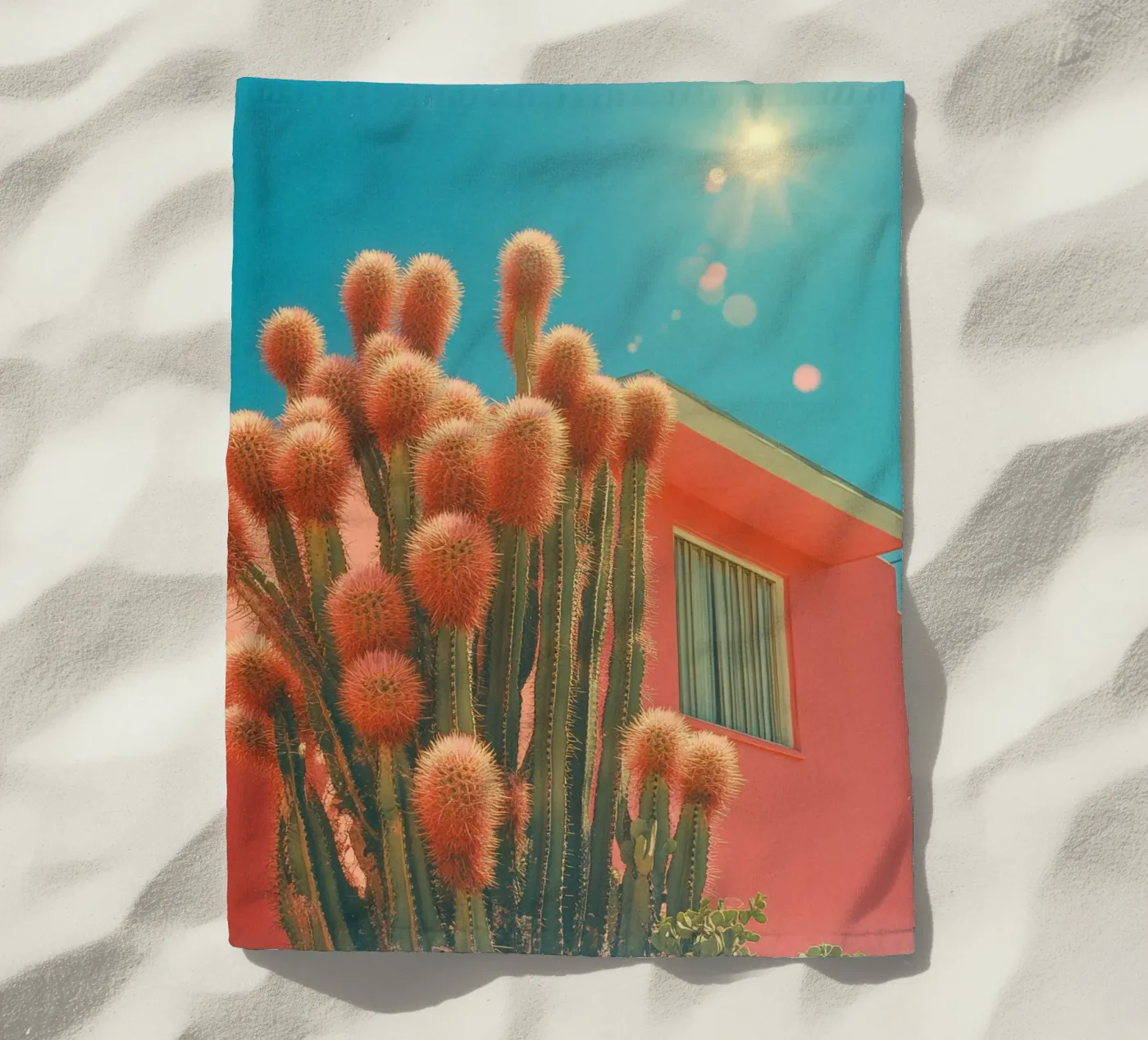 63 serviette de plage de Pink California | Affiches & Posters