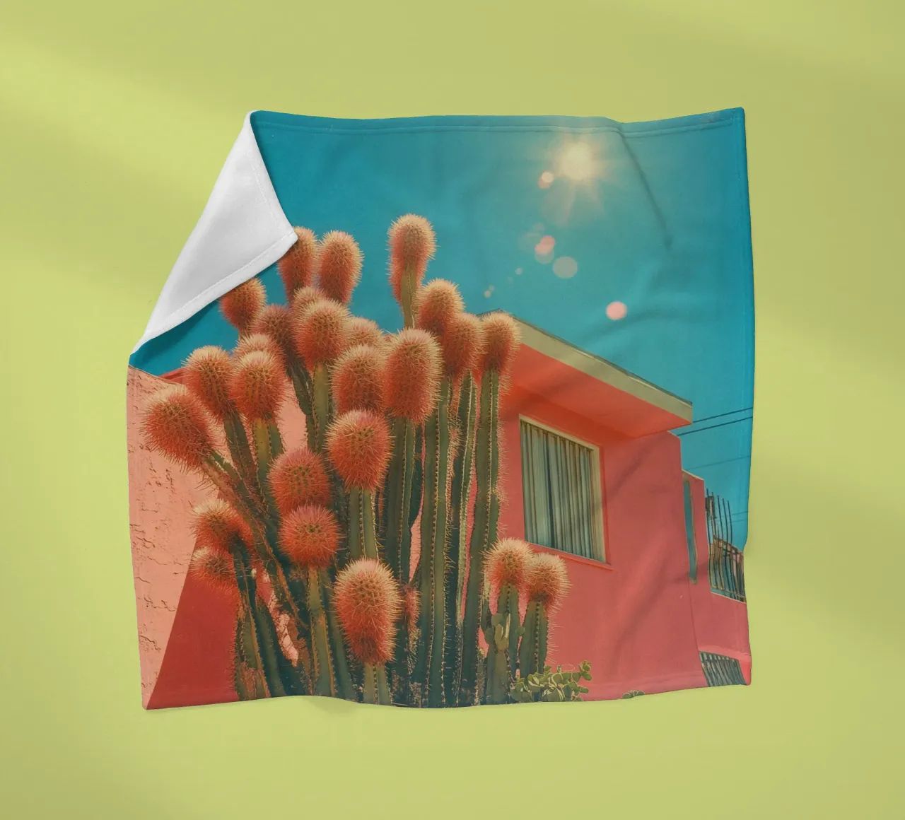 63 coperta in pile da Pink California | Affiches & Posters