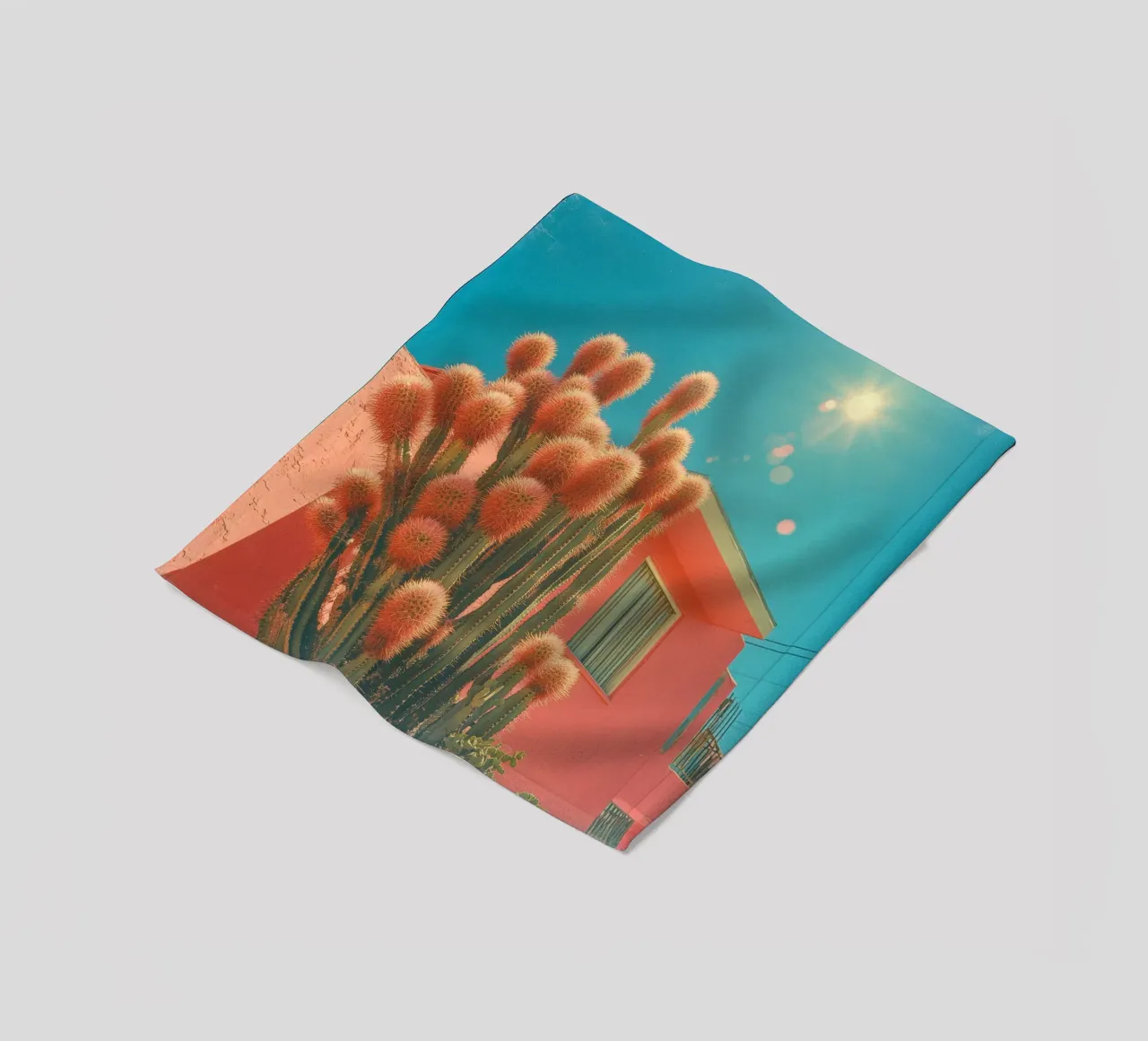 63 coperta in pile da Pink California | Affiches & Posters