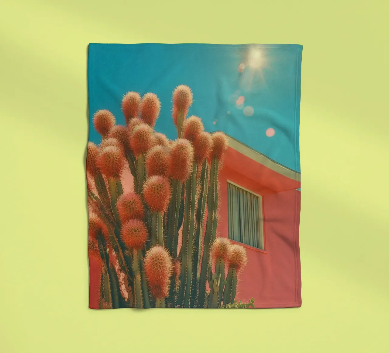 63 coperta in pile da Pink California | Affiches & Posters