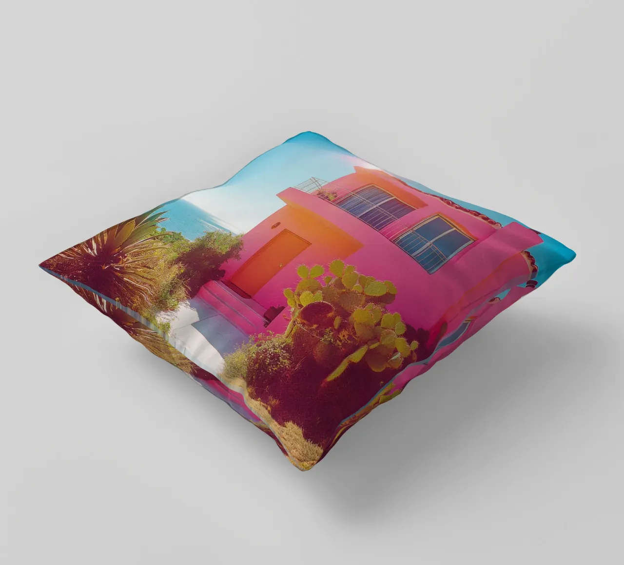 64 cuscino da Pink California | Affiches & Posters