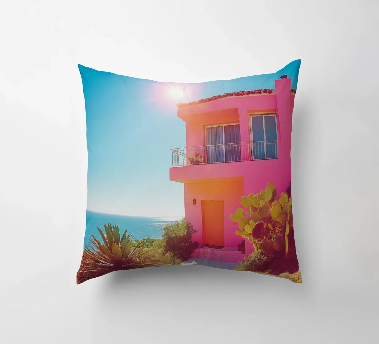64 cuscino da Pink California | Affiches & Posters